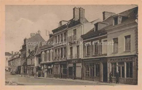 AK / Ansichtskarte Saint-Andre-de-l Eure Evreux 27 Eure Rue-Grande Strassenszene Patisserie Geschaefte Buergerhaus Buergersteig