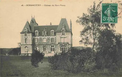 AK / Ansichtskarte Nonancourt EVREUX 27 Eure Château-du-Haut-Venay Schloss Baeume Wiese