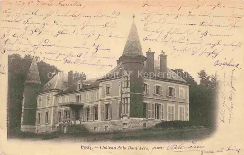 AK / Ansichtskarte Douy Chateaudun 28 Eure-et-Loir Château-de-la-Boulidière Turm Schloss Park Baeume Erkertuermchen
