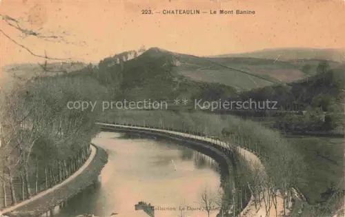 AK / Ansichtskarte Chateaulin Mont-Banine Aulne Bruecke Huegel Flussschleife Baeume