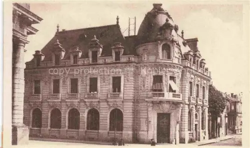 AK / Ansichtskarte LANGRES 52 Haute-Marne Caisse-d Epargne Sparkasse Jugendstil Fassade Rondell Kuppel Strassenecke