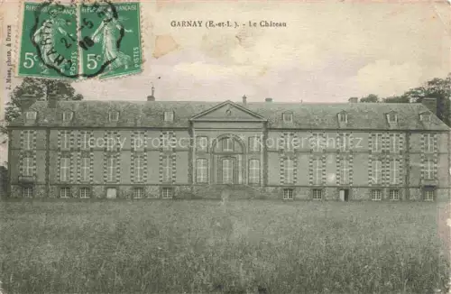 AK / Ansichtskarte Garnay DREUX 28 Eure-et-Loir Château-de-Garnay Schloss Fassade Wiese