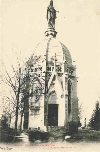 AK / Ansichtskarte LANGRES 52 Haute-Marne Notre-Dame-de-la-Délivrance Kapelle Kuppel Marienfigur Statue Baeume