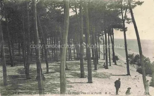 AK / Ansichtskarte Le Moulleau La Teste-de-Buch Arcachon 33 Gironde Plage Pinienwald Duenen Strand Meer Vue-de-la-Forêt Spaziergaenger Environs-d Arcachon
