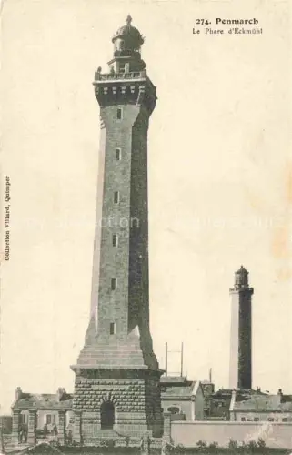 AK / Ansichtskarte Penmarch QUIMPER 29 Finistere Phare-d Eckmuhl Leuchtturm Leuchtfeuer Bretagne Kueste