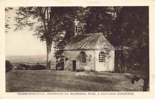 AK / Ansichtskarte Trofeunteuniou Ploujean MORLAIX 29 Finistere Kapelle Maréchal-Foch Wald Landschaft Weide Kuehe