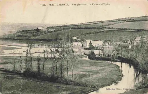 AK / Ansichtskarte Petit-Carhaix-Plouguer Chateaulin 29 Finistere Vallée-de-l Hyère Fluss Dorf Wiesen Baeume Huegel