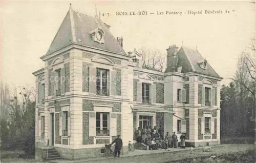 AK / Ansichtskarte Bois-le-Roi EVREUX 27 Eure Les-Fonteny Hôpital-Bénévole Villa Soldaten Krankenpfleger Weltkrieg Herrschaftshaus