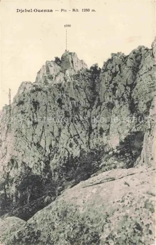 AK / Ansichtskarte Ouenza Algerie Djebel-Ouenza Pic Felsen Berg Schroffe-Klippen