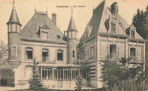 AK / Ansichtskarte Orquevaux Chaumont 52 Haute-Marne Castel Schloss Tuerme Herrenhaus Park