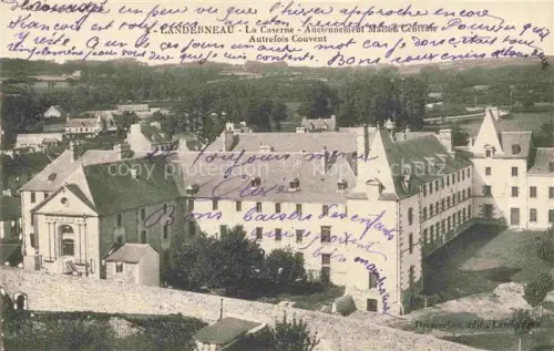AK / Ansichtskarte Landerneau BREST 29 Finistere Kaserne Caserne Kloster Couvent Maison-Centrale Gebaeude Luftaufnahme Haeuser