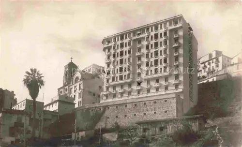 AK / Ansichtskarte Beausoleil NICE 06 Alpes-Maritimes Palais-de-France Eglise Hochhaus Palme Kirche