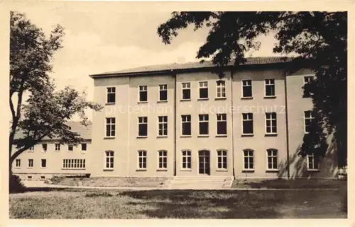 AK / Ansichtskarte Rottleben Kyffhaeuserkreis Thueringen Kindergenesungsheim Schulgebaeude Baeume DDR