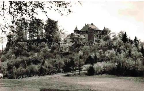 AK / Ansichtskarte Daun Vulkaneifel Rheinland-Pfalz Burg-Altburg Schloss Eifel Wald Huegel Fremdenzimmer