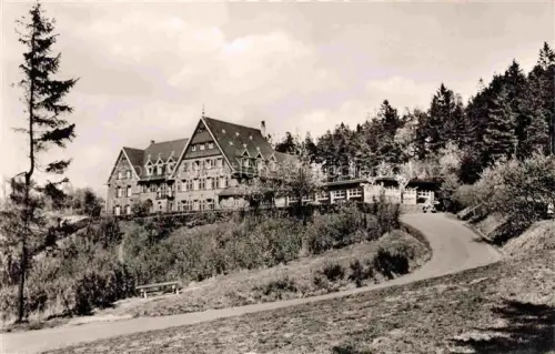 AK / Ansichtskarte Evingsen ALTENA NRW Kohlberghaus Hotel Restaurant Kaffeeterrassen Sauerland Wald Strasse