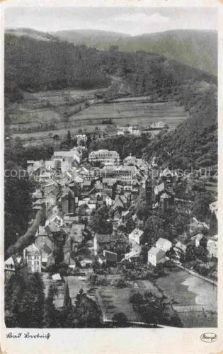 AK / Ansichtskarte Bad Bertrich Rheinland-Pfalz Stadtansicht Kirche Kurort Tal Wald Huegel Panorama