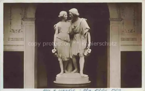 AK / Ansichtskarte POTSDAM CITY Sanssouci Roemische-Baeder Hero-und-Leander Skulptur Plastik Marmor Museum
