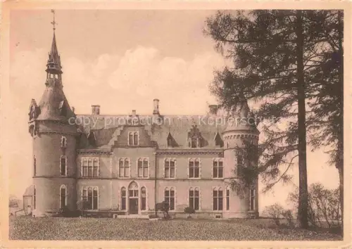 AK / Ansichtskarte Jamoigne Florenville Liege Belgie Maison-du-Sacré-Coeur Séjour-de-Convalescence Schloss Turm Park Baeume Feld