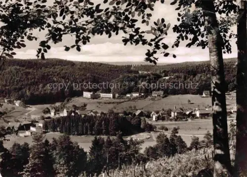 AK / Ansichtskarte Gras-Ellenbach Grasellenbach Bergstrasse Hessen Heinrich-Gluecklich-Haus Kurheim Erholungsheim Odenwald Waldtal Dorf Wald