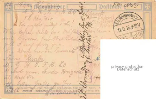 AK / Ansichtskarte Postkutsche Feldpost