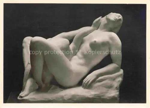 AK / Ansichtskarte THORAK Ernst Baldham Skulpturen HDK Nr. 417 Leda mit dem Schwan Muenchen Haus der deutschen Kunst