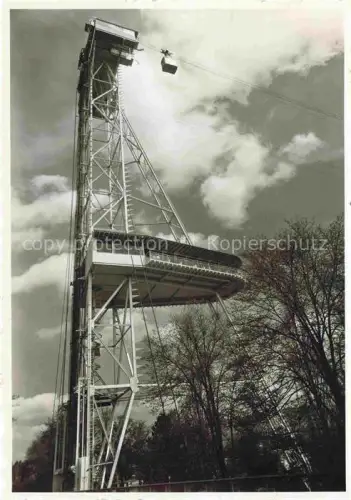 AK / Ansichtskarte Exposition Nationale Zuerich 1939 Zuerichsee Schwebebahn 