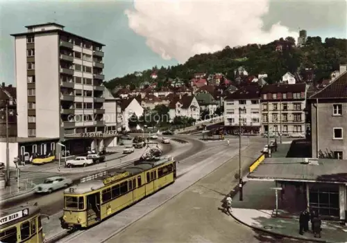 AK / Ansichtskarte STRAssENBAHN Tramway-- Durlach in Baden