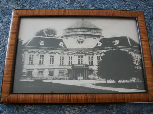 Rare FotoAK 1869 Wien Alsergrund Palais Pouthon + Rahmen Althangrund
