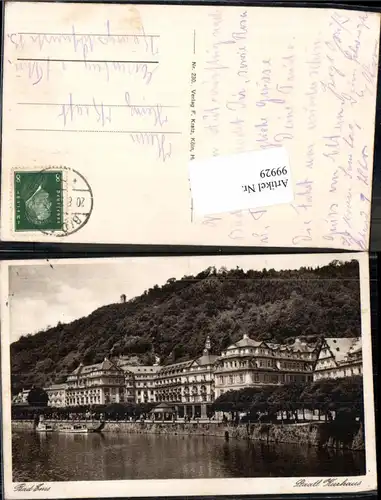 99929,Bad Ems Hotels am Ufer 1920