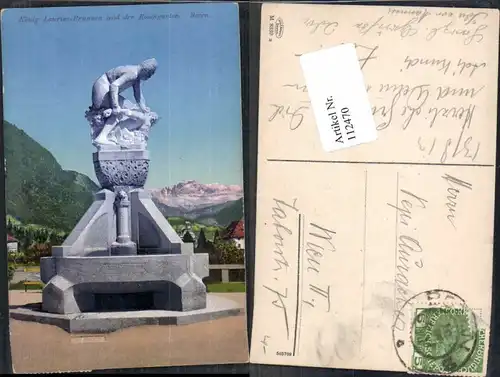 112470,Trentino König Laurins Denkmal in Bozen Dolomiten pub Amonn 8339 