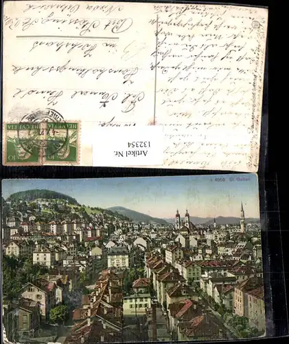 132354,St Gallen Ansicht 1927 Kt. St Gallen