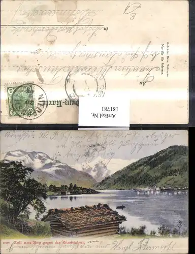 181781,Zell am See geg. d. Kitzsteinhorn
