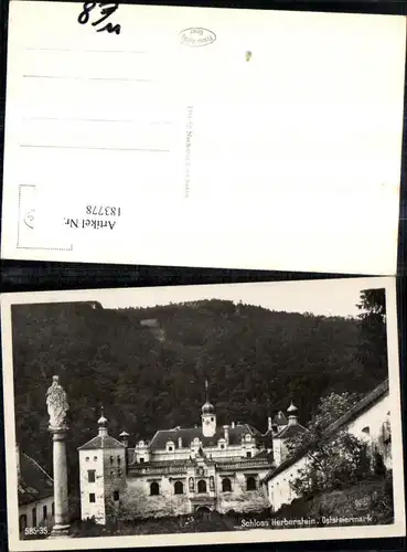 183778,Schloss Herberstein b. St. Johann b. Herberstein 