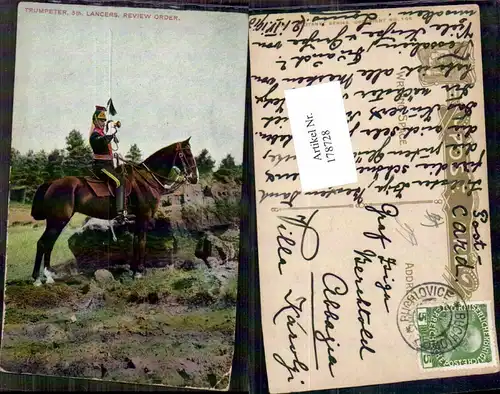 178728,Kavallerie Soldat Pferd Trompeter Trompete Lancers Review Order 