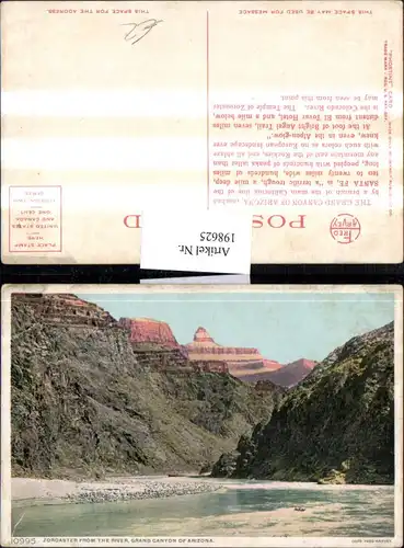 198625,Arizona Grand Canyon Zoroaster from the River Partie