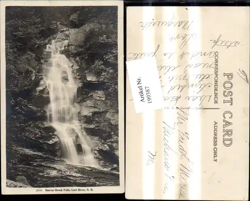 199387,New Hampshire Lost River Beaver Brook Falls Wasserfall