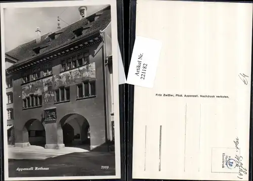 221182,Appenzell Rathaus