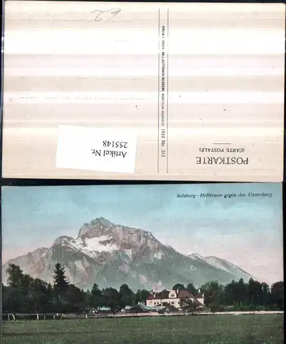255148,Salzbug Hellbrunn geg. d. Untersberg