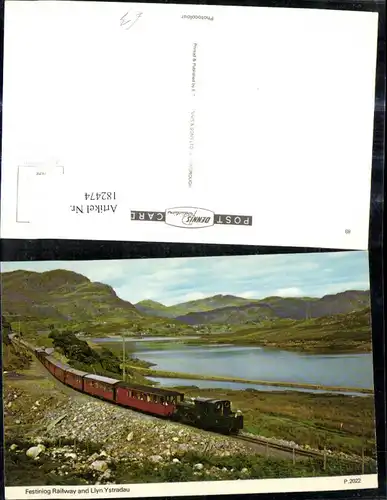 182474,Eisenbahn Zug Lokomotiven Train Dampflok Festiniog Railway and Llyn Ystradau 
