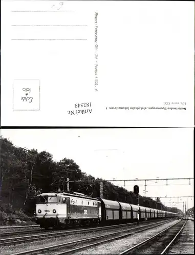 182549,Foto Ak Eisenbahn Zug Lokomotiven Train Nederlands Spoorwegen 1300