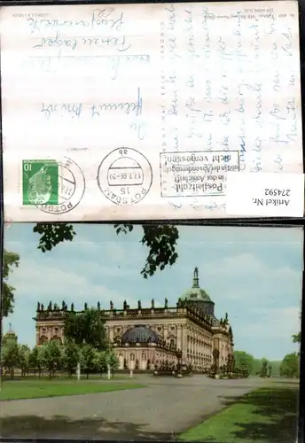 274592,Potsdam Sanssouci Palais Palast