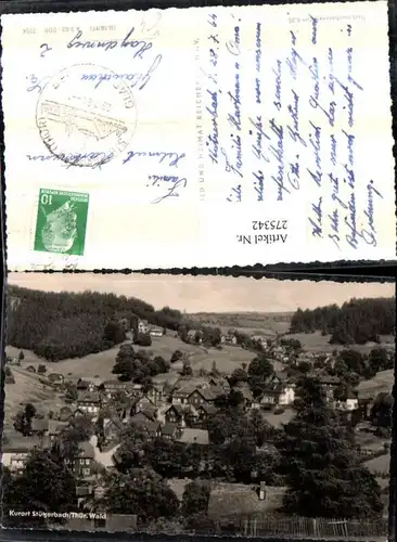 275342,Stützerbach im Thüringer Wald Totale pub VEB