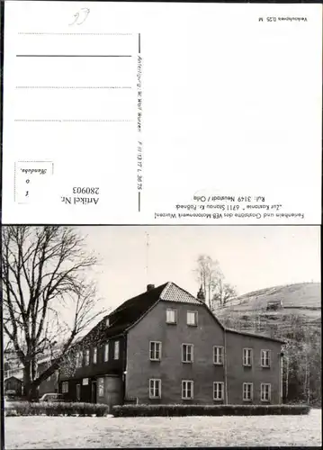280903,Stanau b. Neustadt Ferienheim u. Gaststätte des VEB Motorenwerk Wurzen Zur Kastanie 