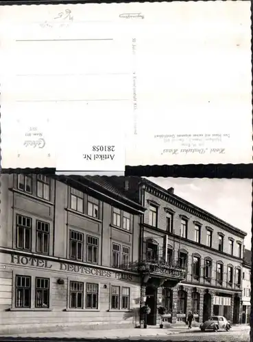 281058,Northeim Hotel Deutsches Haus VW-Käfer