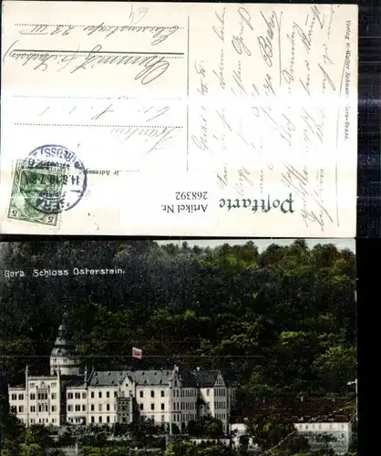 268392,Gera Schloss Osterstein 