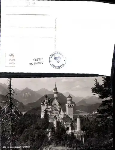 268393,Foto Ak Königsburg Neuschwanstein Schloss 