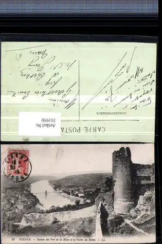 311950,Vienne Ruines du Fort de la Batre et la Vallee du Rhone Totale