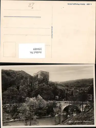 350489,Schloss Angenstein b. Duggingen Brücke Kt Basel-Land