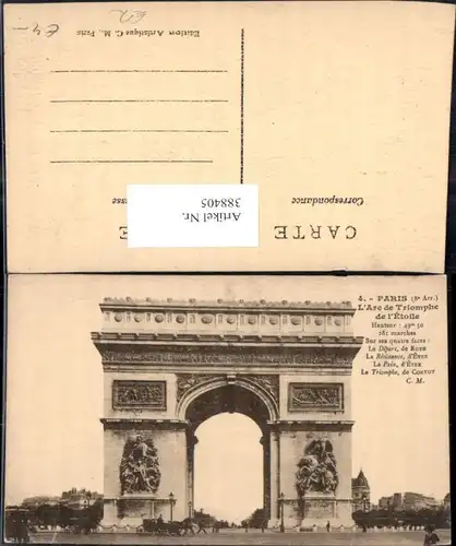 388405,Statue Monument Paris L Arc de Triomphe de Etoile Triumphbogen