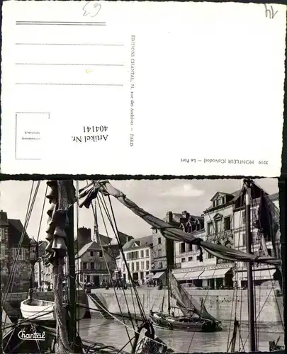 404141,Basse-Normandie Calvados Honfleur Le Port Hafen Segelboote Boote